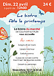 Affiche A3 "Le Bistro fête le Printemps" - Recto